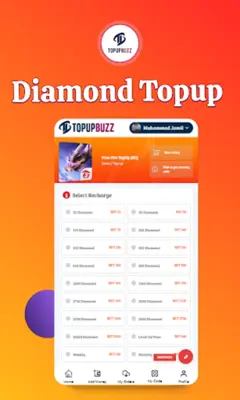 Topup Buzz android App screenshot 1